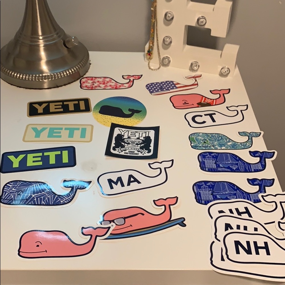 Mixture of stickers!